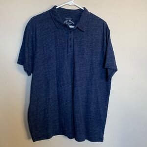 Lucky Brand Blue short sleeve polo shirt XL